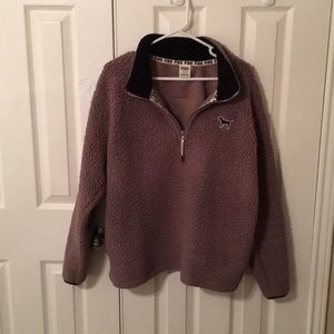 PINK Sherpa Fleece